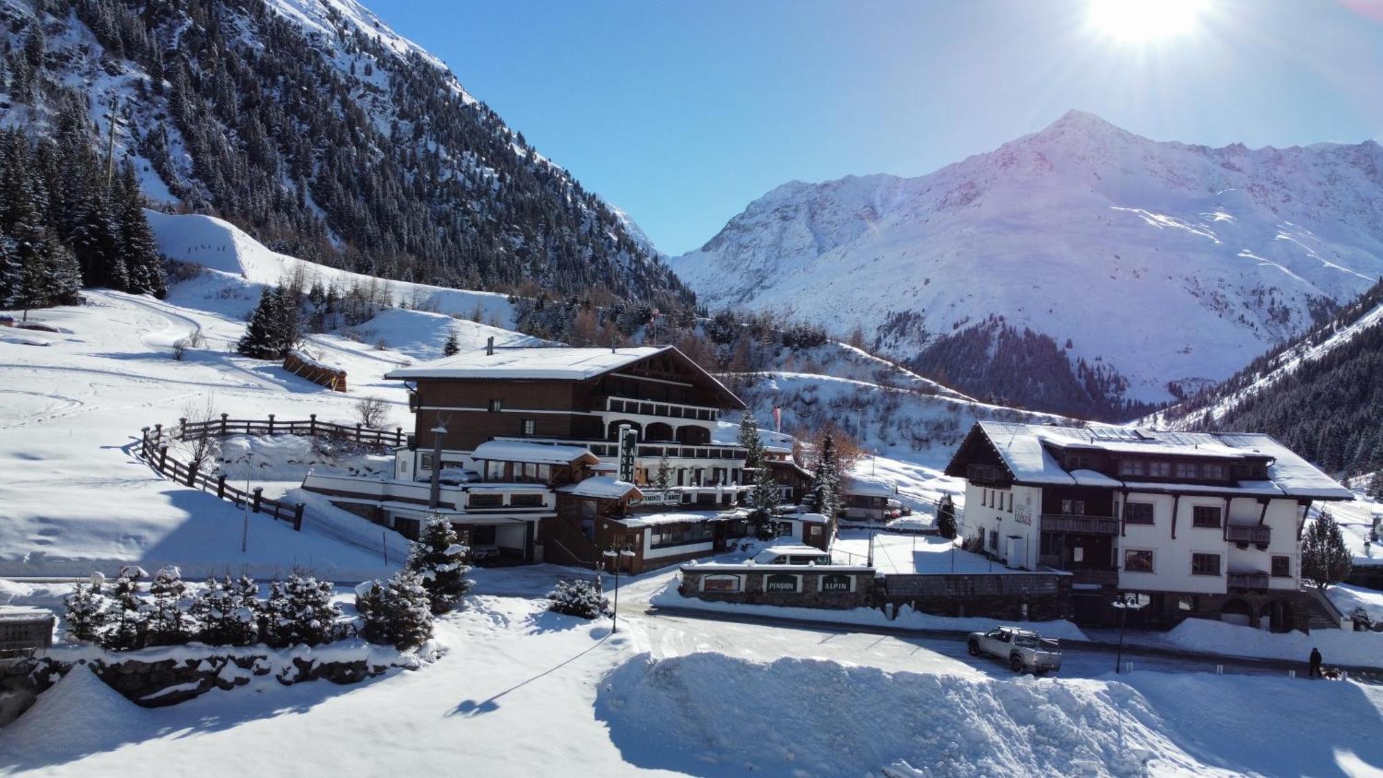 Pension Alpin Mandarfen Exterior foto